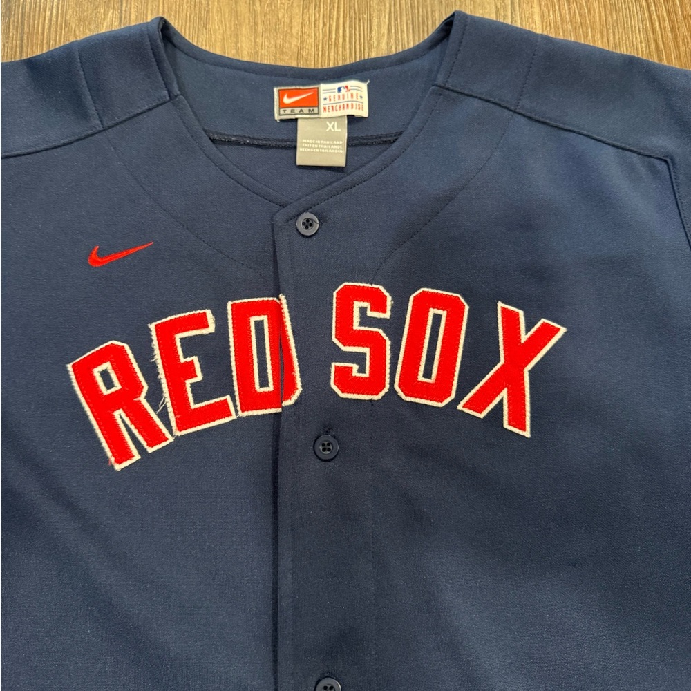 Nike Youth Boston Red Sox Jersey - Picture 4 of 6